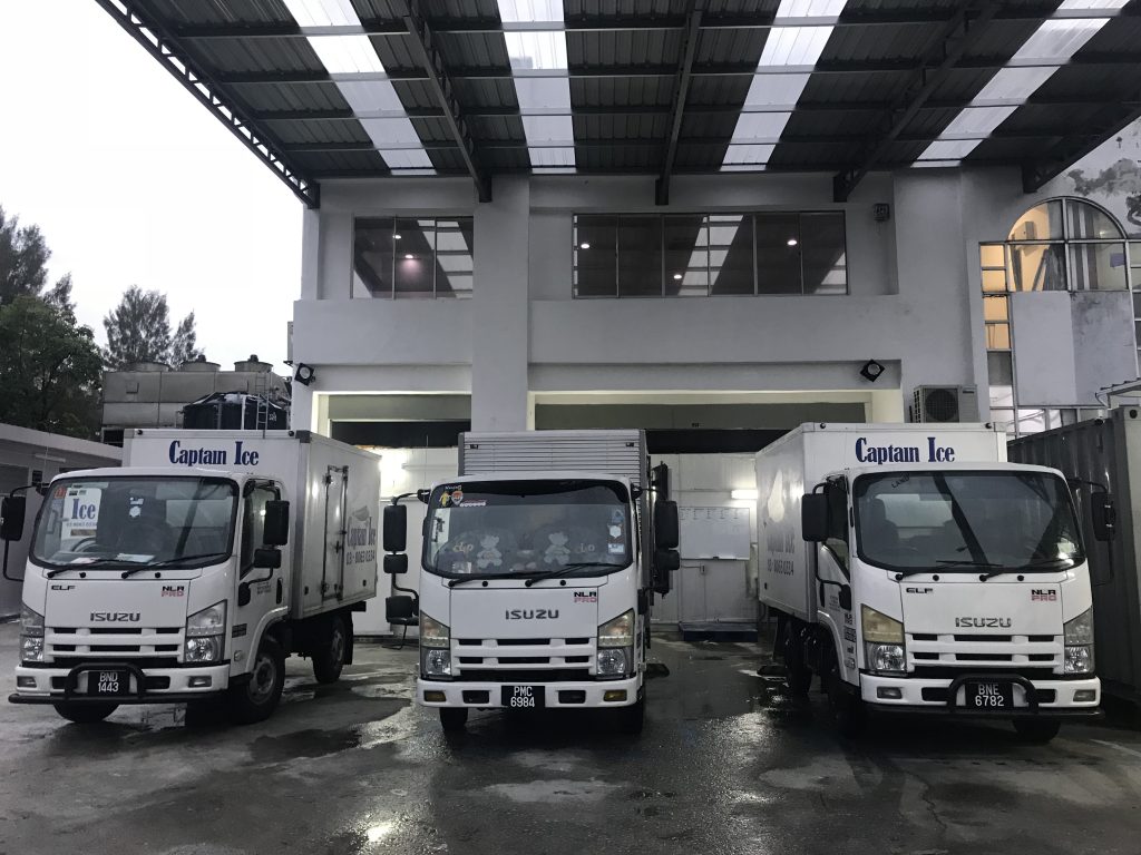 Ice Cube Delivery Malaysia Our Delivery Service Captain Ice